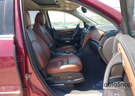 2016 Chevrolet Traverse Ltz z USA, uszkodzony, nr VIN 1GNKVJKD9GJ165055